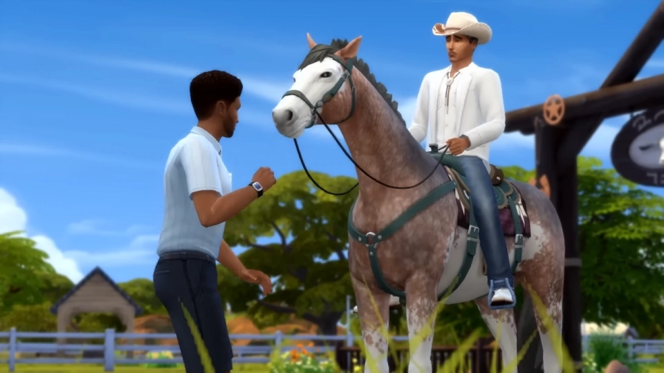 De Sims 4 Paardenboerderij  Leeg