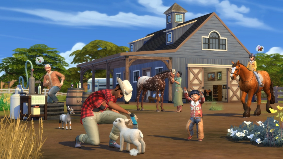 De Sims 4 Paardenboerderij1