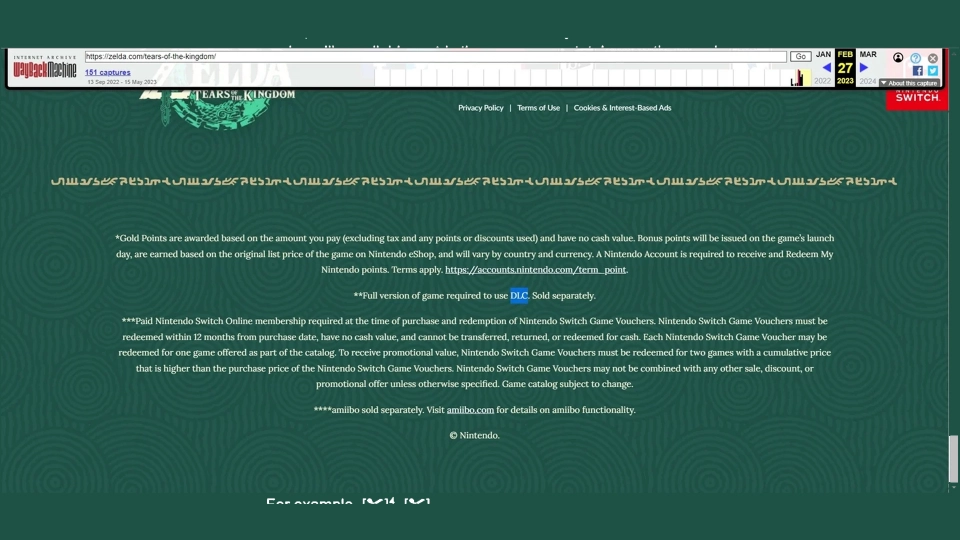 The Legend of Zelda DLC