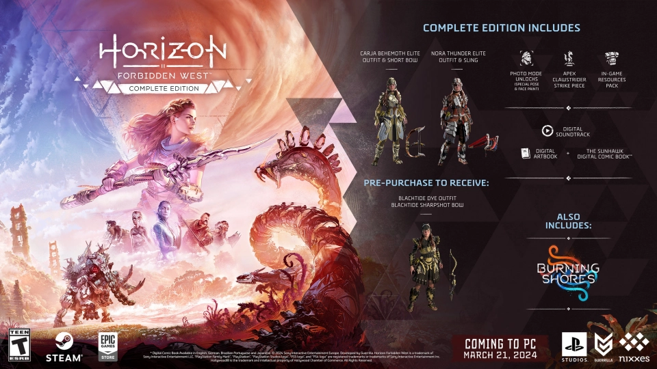 Horizon Forbidden West Complete Edition pc