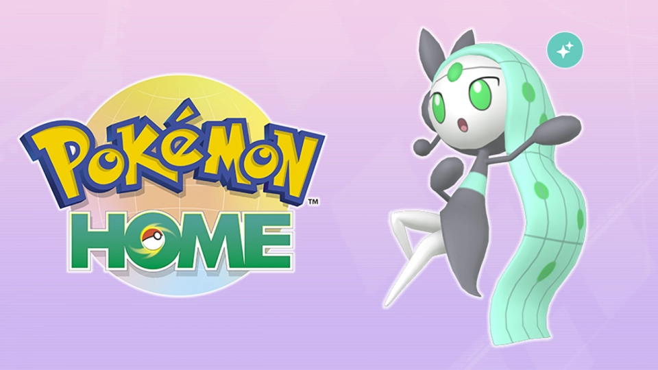 Shiny Meloetta Pokemon HOME1