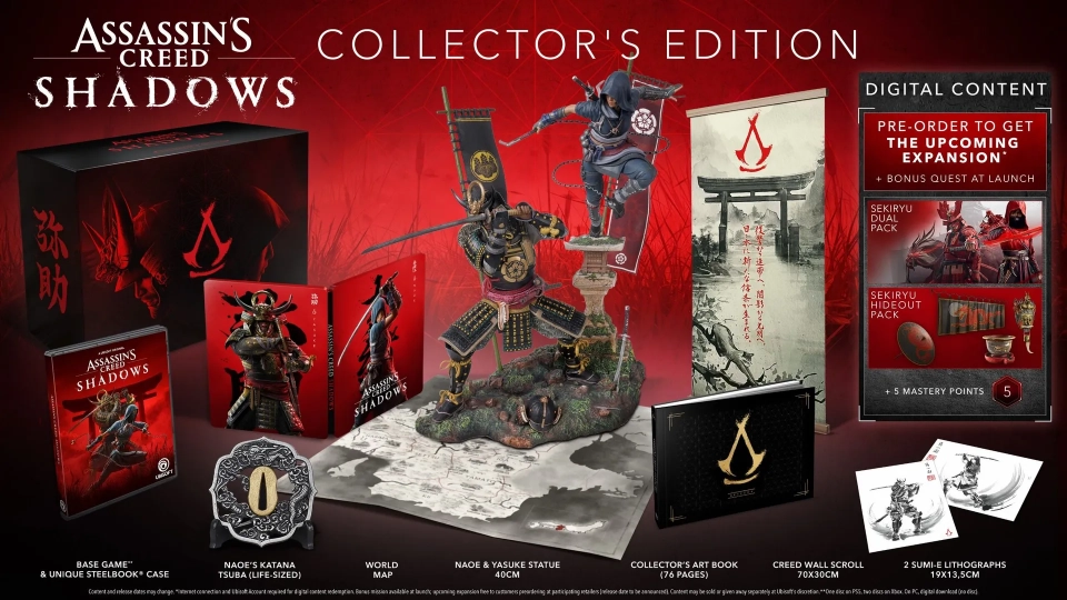 Assassins Creed Shadows Collectors Edition