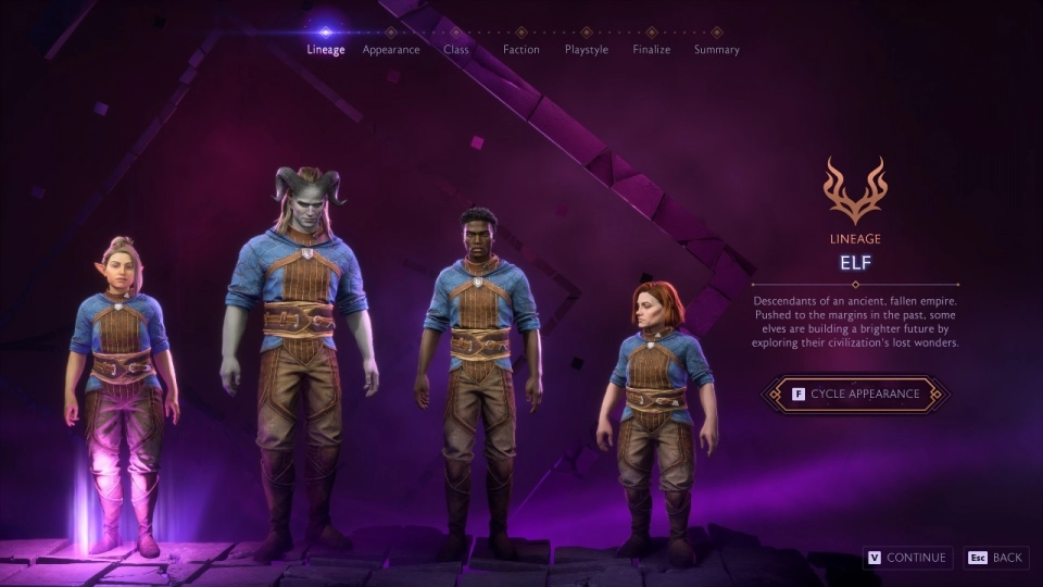 Dragon Age The Veilguard Character Creation