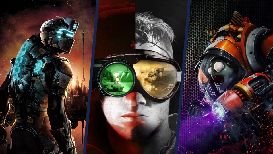 EA games Dead Space Plants vs Zombies CC1