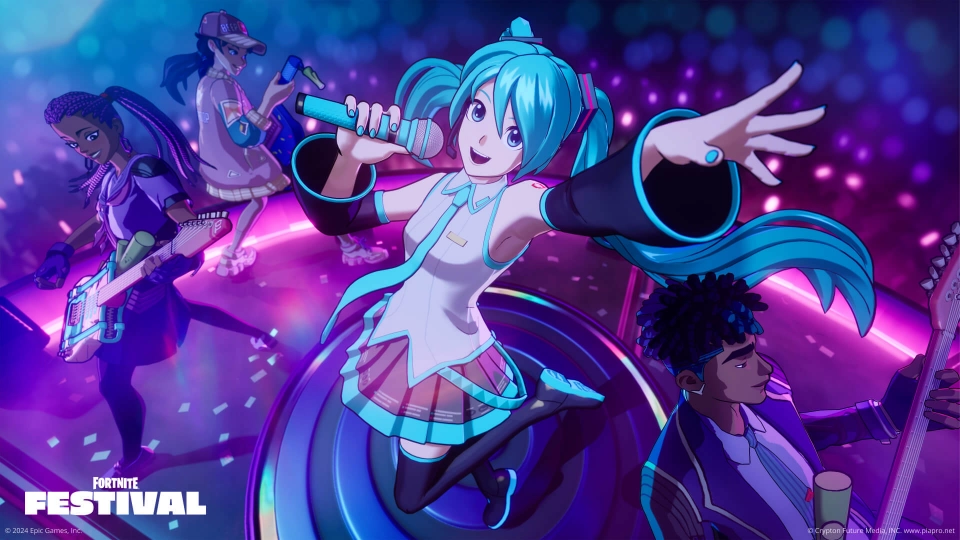 Hatsune Miku Fortnite Festival Season 7