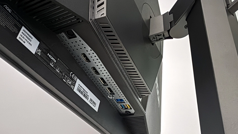 AOC Agon Pro AG276QZD2 achterkant 2