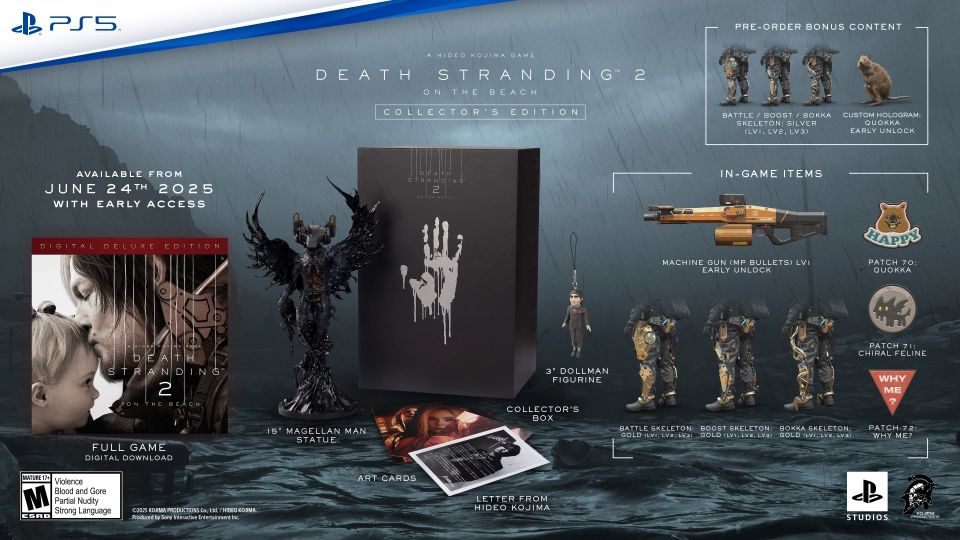 Death Stranding 2 On The Beach Collectors Edition