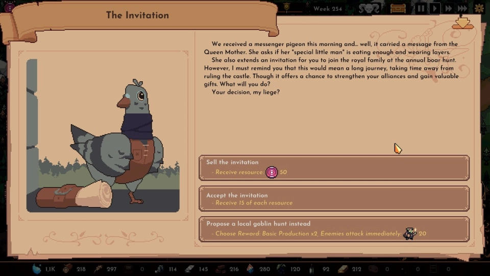 The King is Watching Events