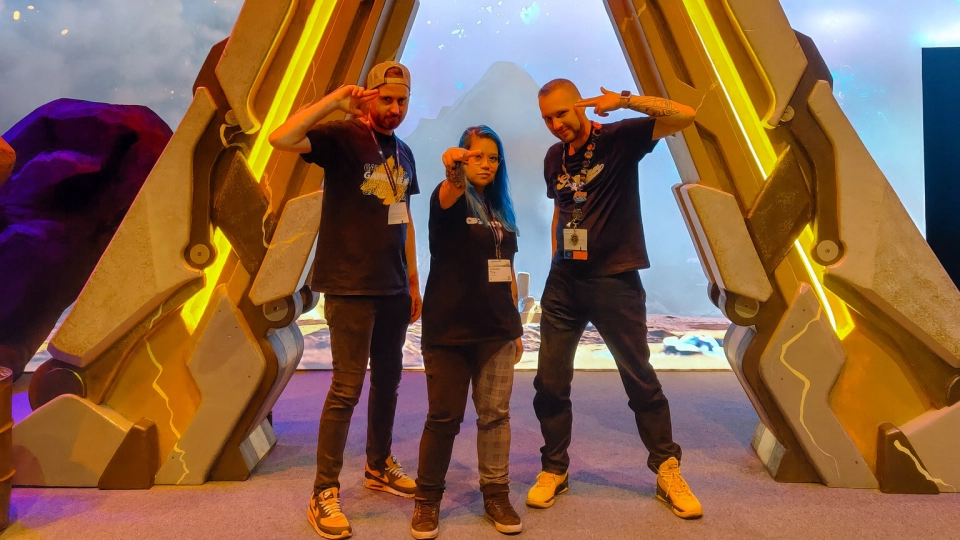 Groepsfoto Crew  gamescom 2025