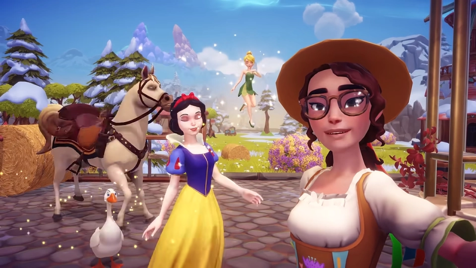 Disney Dreamlight Valley Wishblossom Ranch uitbreiding personages gamescom
