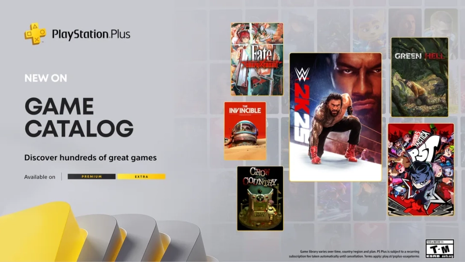 PlayStation Plus Catalog september 2025