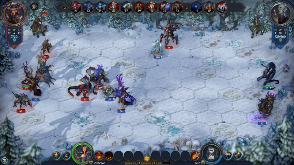 Heroes of Might Magic Olden Era combat preview