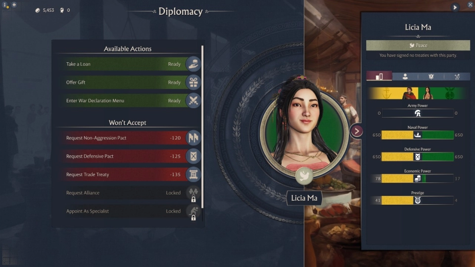 Anno 117 Pax Romana diplomatie 1