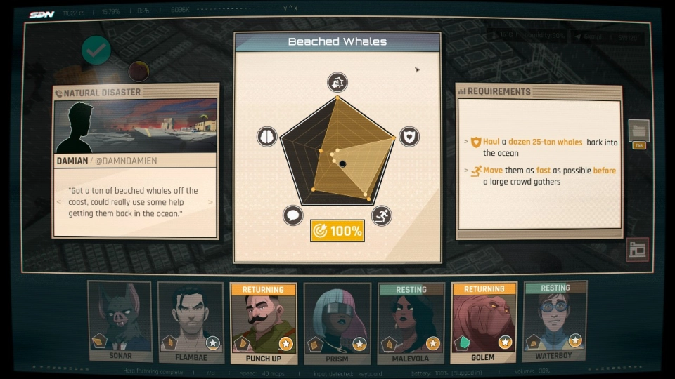 Dispatch gameplay review 2