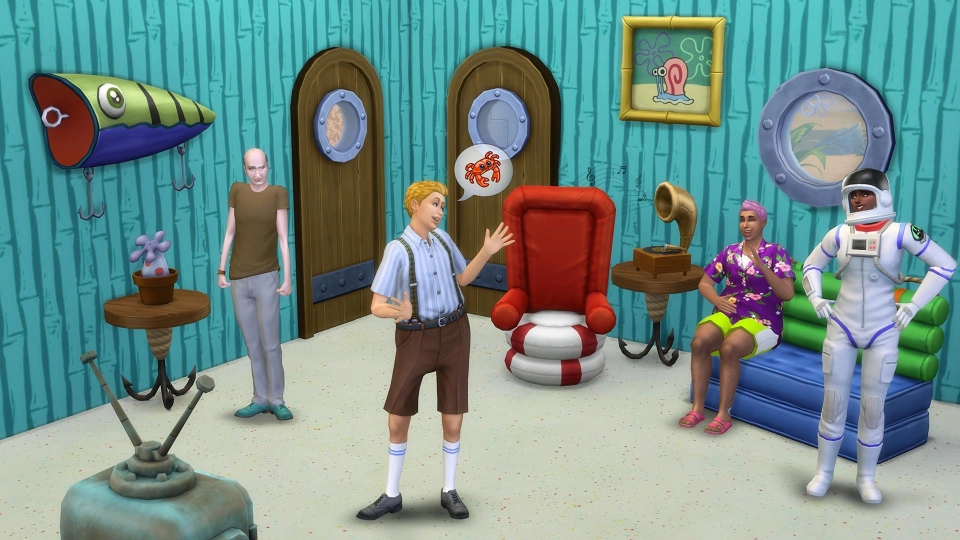 De Sims 4 SpongeBob