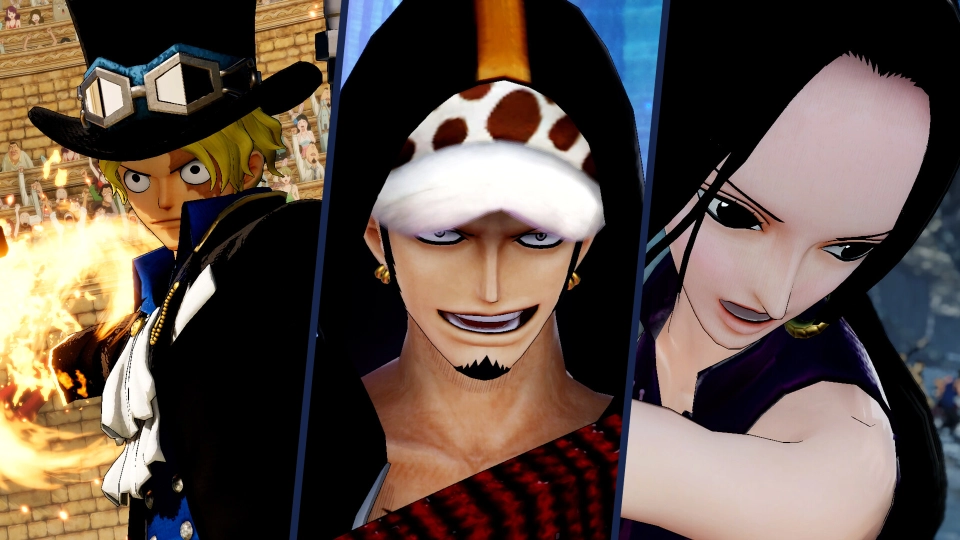 Drie van die One Piece Warriors 4