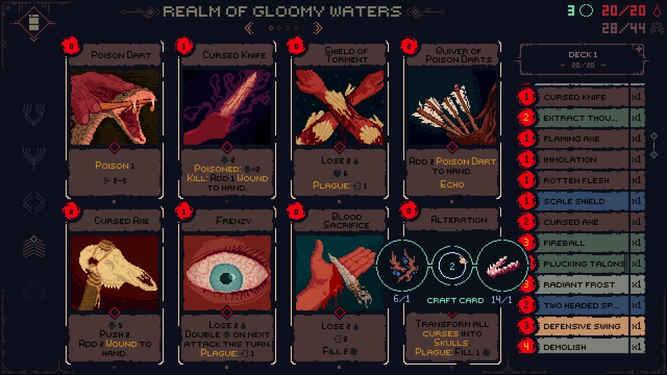 Death Howl Review Cards