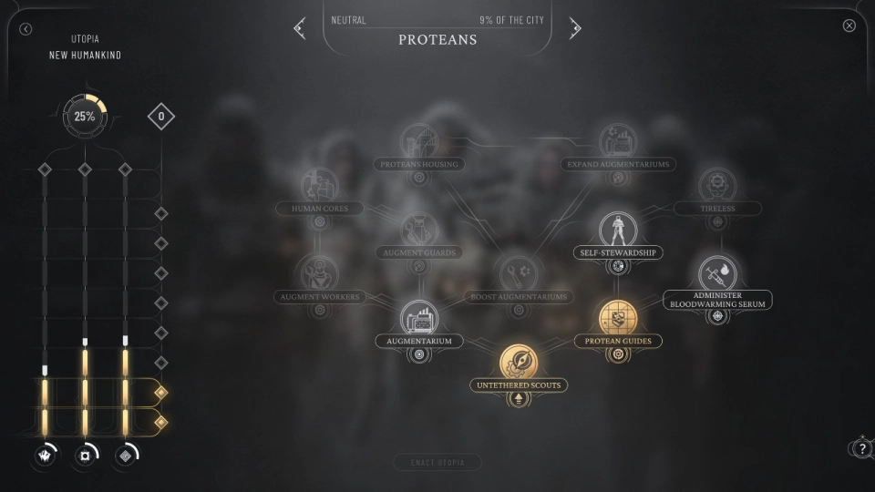 Frostpunk 2 Fractured Utopias  Utopia Tree Proteans