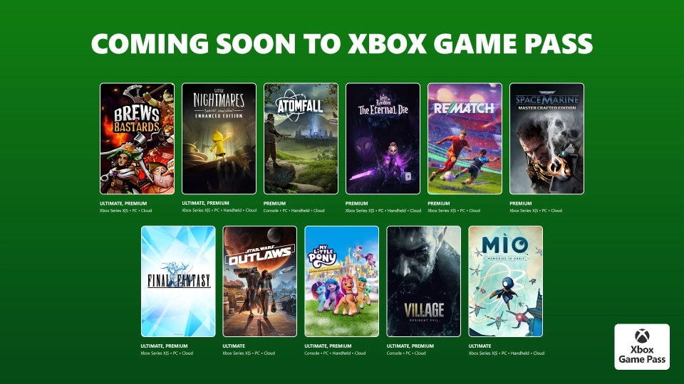 Xbox Game Pass januari 2026 wave 1 games
