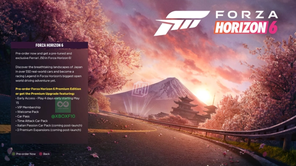 Forza Horizon 6 releasedatum gerucht leaks