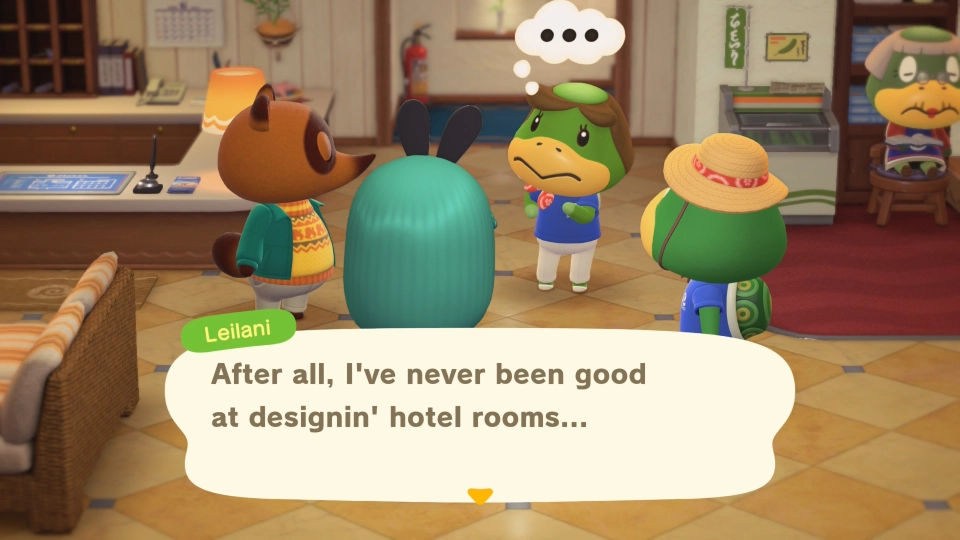 Animal Crossing New Horizons 30 update hotel