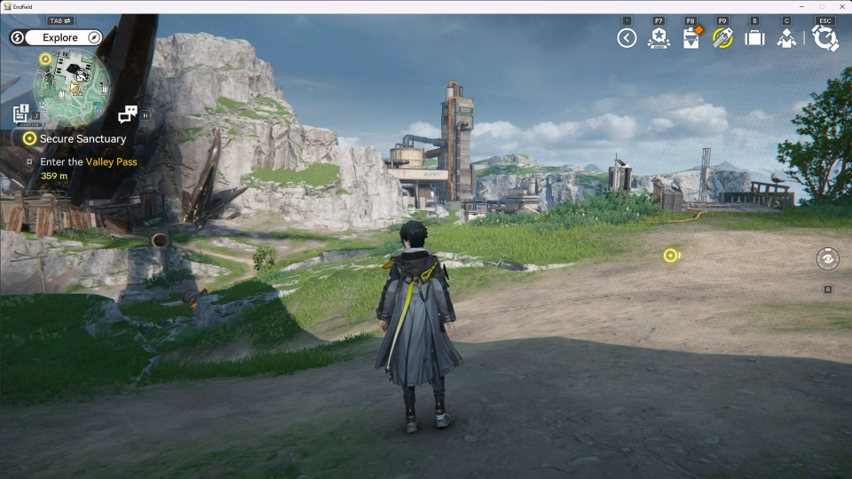 Arknights Endfield omgeving