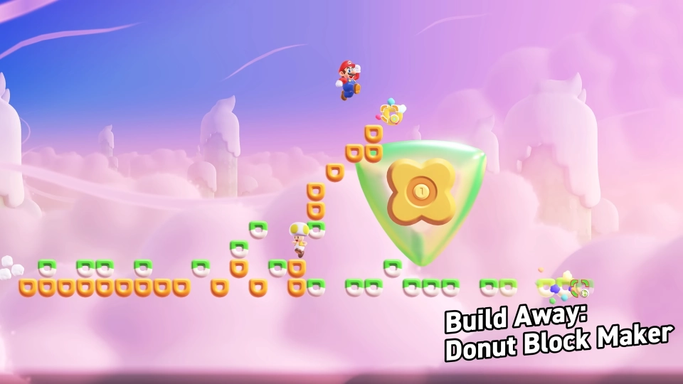 Nintendo Switch 2 Edition Meetup in Bellabel Park donut blok minigame