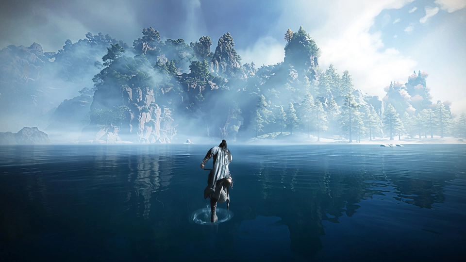 Where Winds Meet walk on water