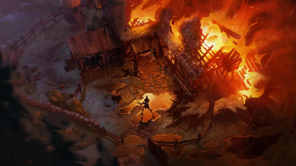 Geanulleerde Lotr game concept art 3