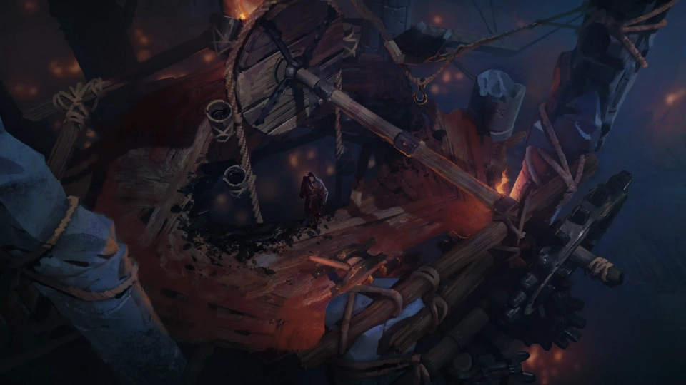 Geanulleerde Lotr game concept art 7