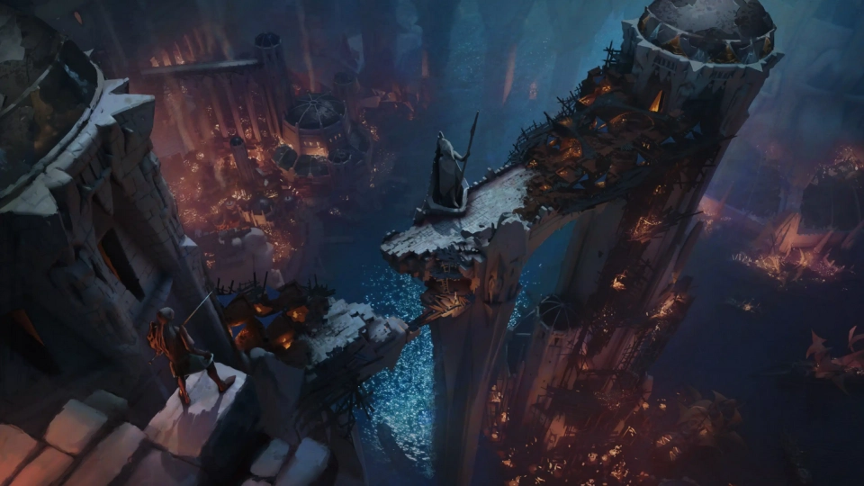 Geanulleerde Lotr game concept art 8