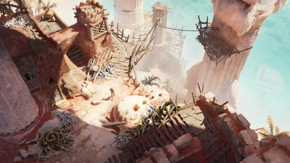 Geanulleerde Lotr game concept art 10