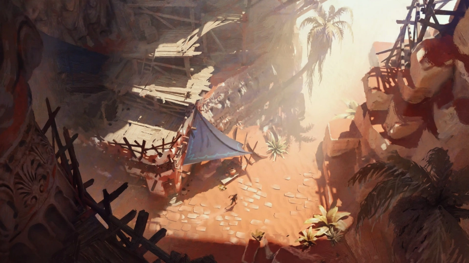 Geanulleerde Lotr game concept art 11