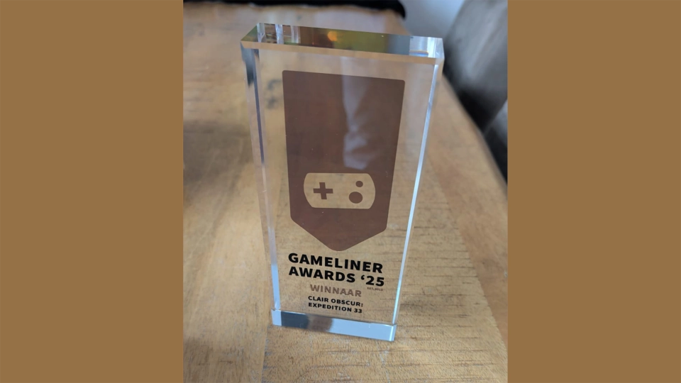 Gameliner Award winnaar Clair Obscur Expedition 33