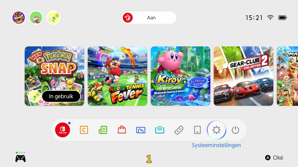 Kruidvat controller Nintendo Switch koppelen 1