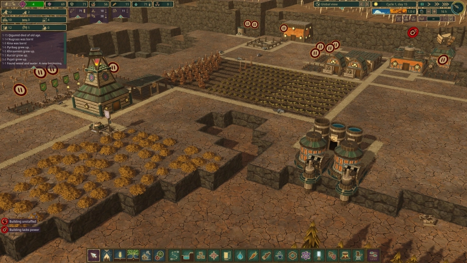 Timberborn review  Droogtes