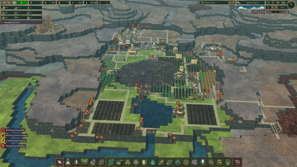 Timberborn review  Nederzetting