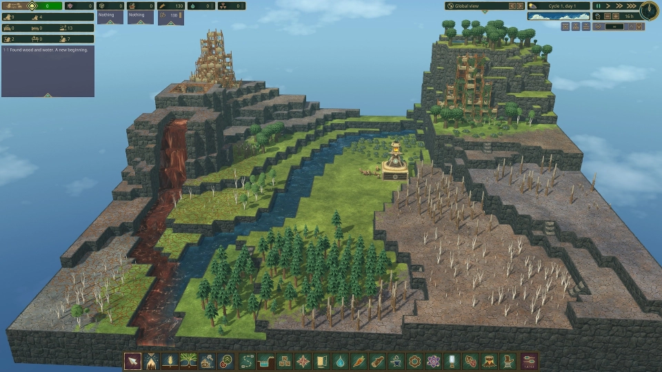 Timberborn review  Mini map