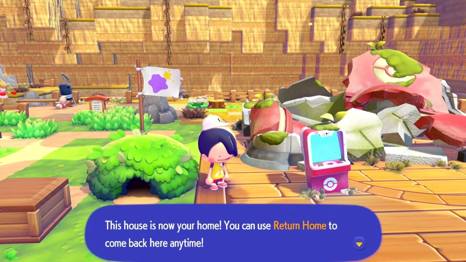 Pokemon Pokopia Ditto vlag