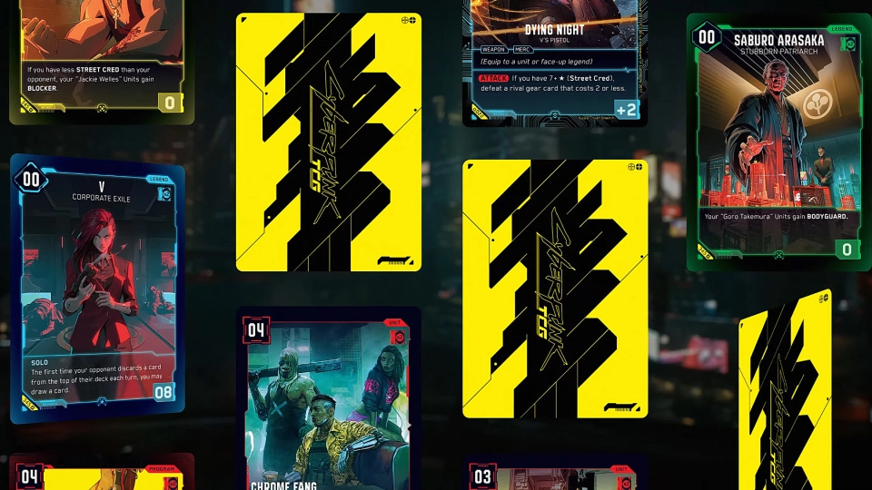 Cyberpunk Trading Card Game Kickstarter