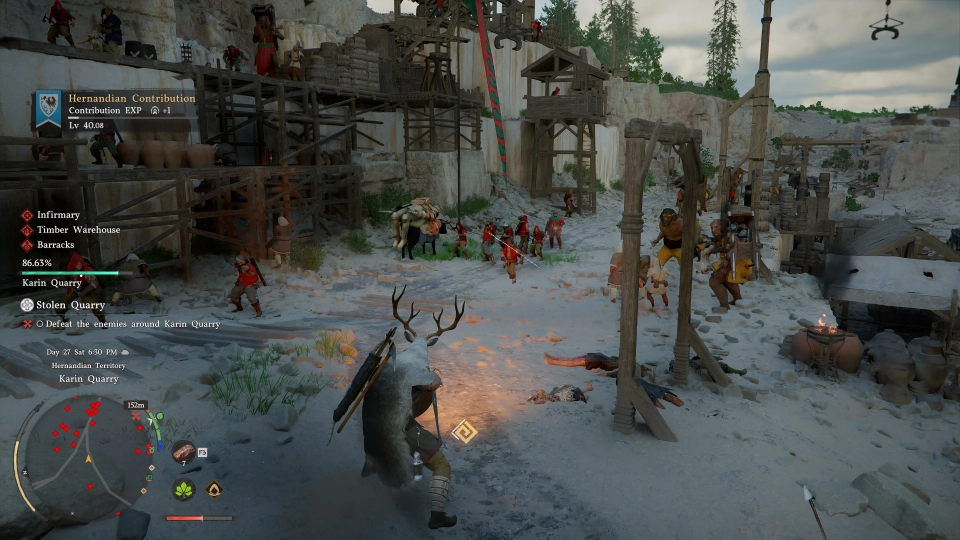 Crimson Desert review  bevrijden van kampen