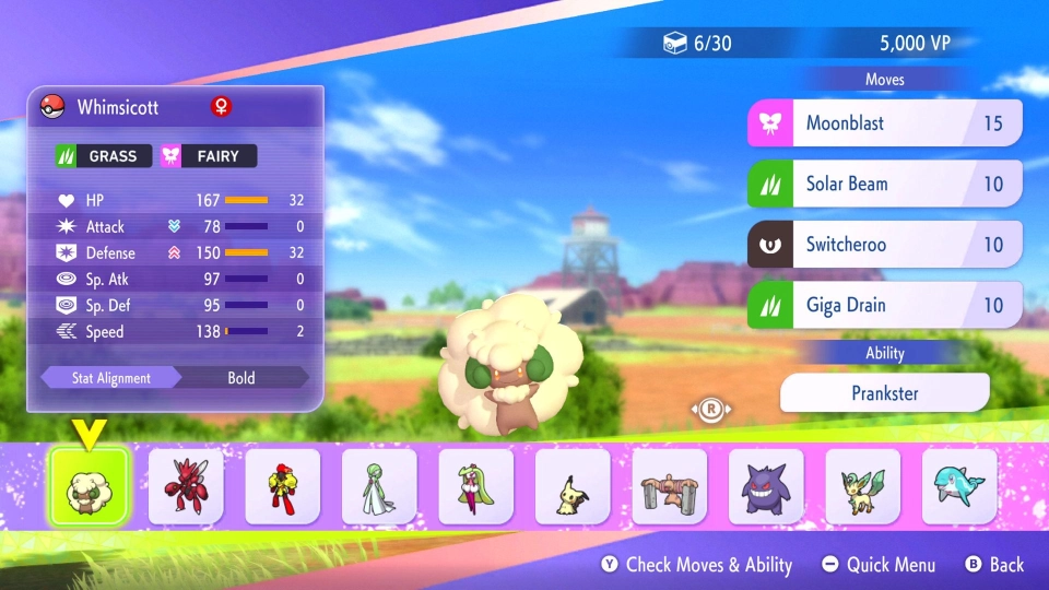 Pokmon Champions stats