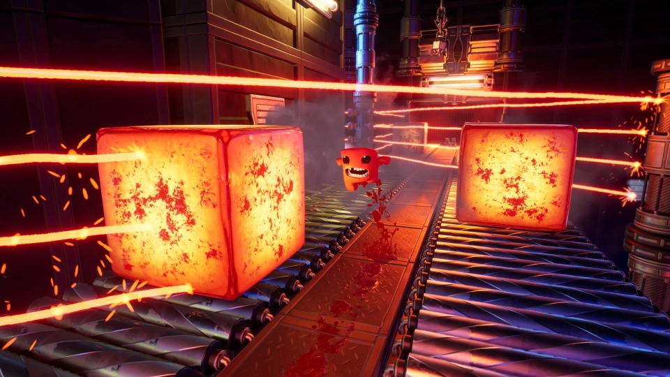 Super Meat Boy 3D platformer review