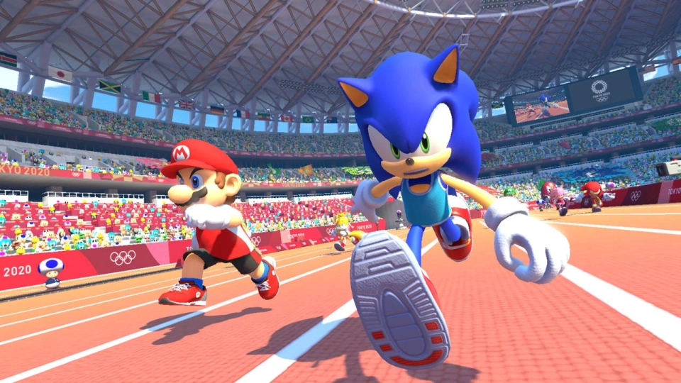 Mario  Sonic at the Olympic Games Tokyo 20203