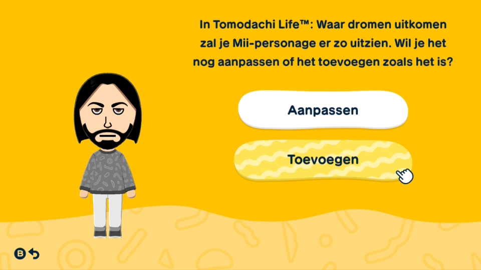 Mii van systeem gebruiken Tomodachi Life Switch 2