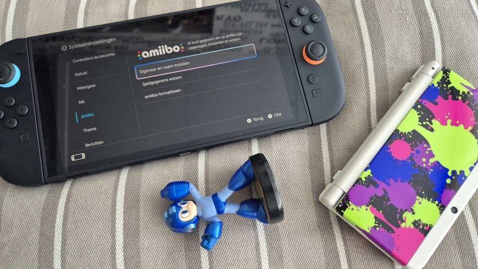 Amiibo Mii transfer Switch