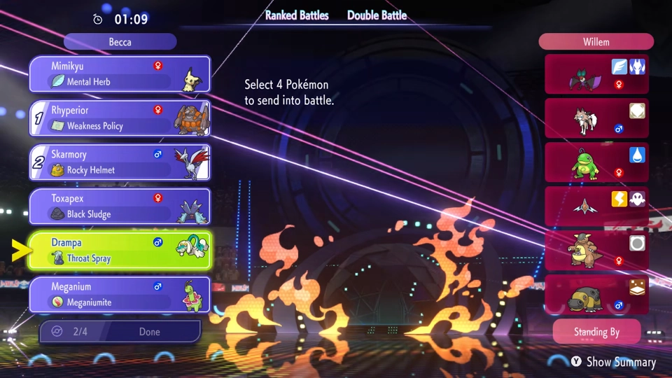 Pokmon Champions items