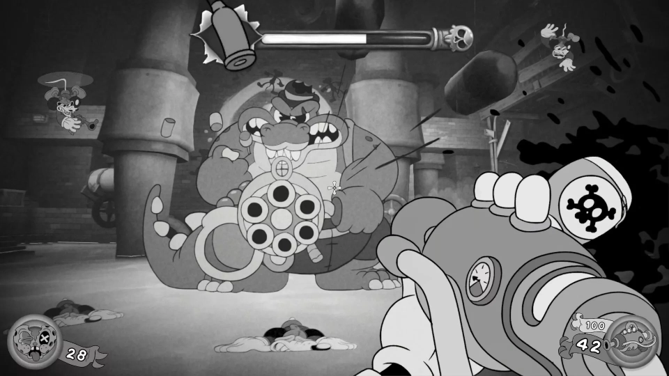 Mouse PI For Hire review pc boss fight