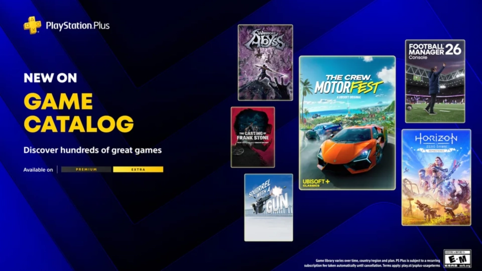 PlayStation Plus Game Catalog april 2026