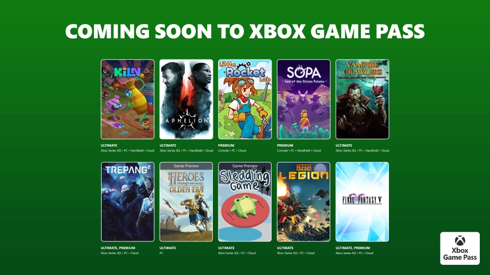 Xbox Game Pass april 2026 wave 2